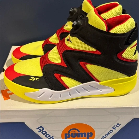 Reebok Instapump Fury Zone "Acid Yellow" sneakers - Picture 6 of 8